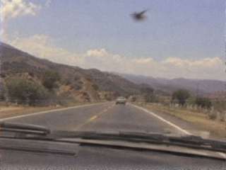 Una sombra en la carretera