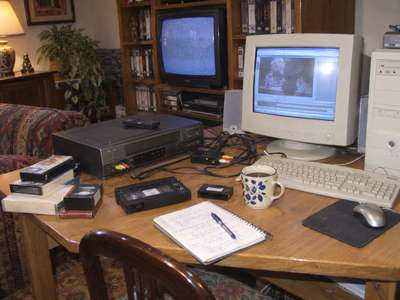 Mis cintas y la videograbadora